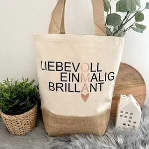 Tasche, Einkaufstasche, Jutetasche Oma