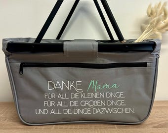 Moederdagmand - Boodschappenmand voor mama - Moederdagcadeau - Gepersonaliseerd cadeau voor mama