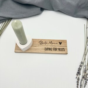 Wiuses Mama Duftkerze Lavendel - Natürliches Sojawachs Geschenk Für Muttertag