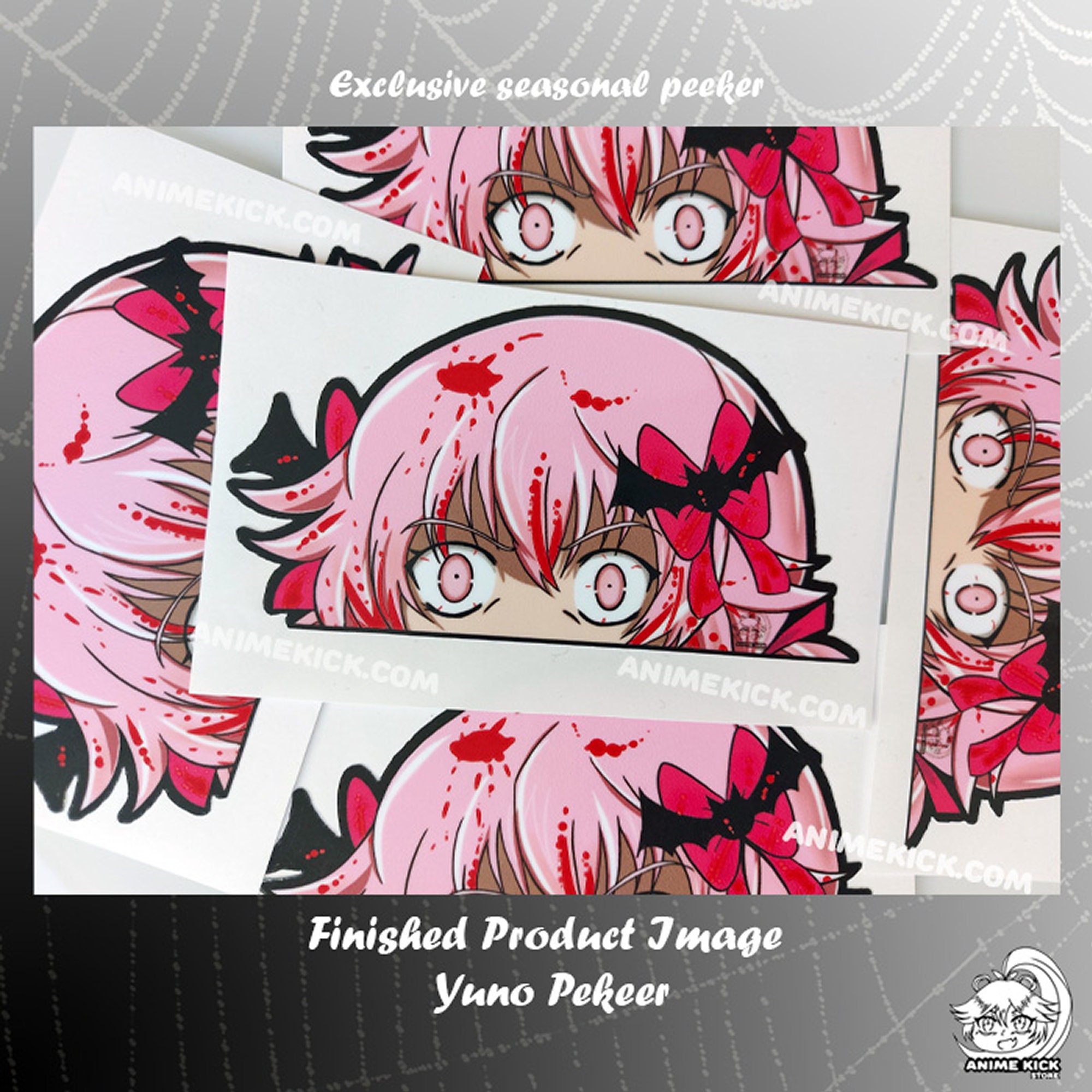 The Future Diary Mirai Nikki Anime Photographic Print for Sale by Anime  Store