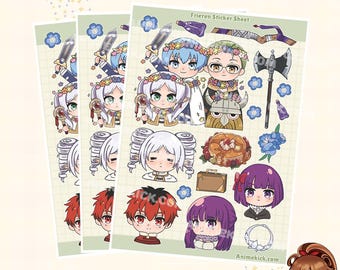 Frieren Beyond Journey's End Anime Sticker Sheet