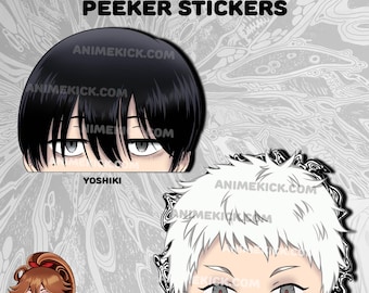 The summer Hikaru Died Peeker Sticker| TSHD |Hikaru and Yoshiki Stickers