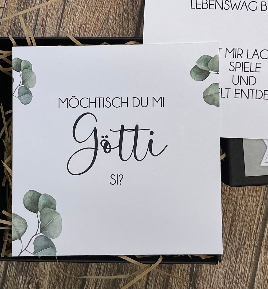 Gotti fragen Götti fragen personalisierbar Schweizerdeutsch Etsy Schweiz