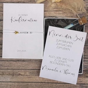 Kommunion Geschenkbox , personalisiert, Geschenk Firmung, Konfirmation, Firmung, Geldgeschenk