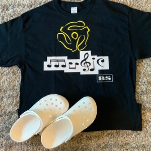 MUSIC NOTES And 45 ADAPTER T-Shirt