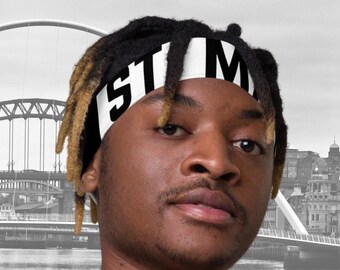 Allan Saint-Maximin headband, Newcastle United FC headband, Moisture-wicking headband for workouts, matchday or socialising