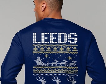 T-shirt Sweat-shirt Joyeux Noël Daniel Farke Leeds United - Unisexe, Multicolore, Coton