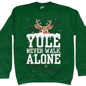 Celtic christmas jumper, Unisex stylish fit, Ringspun cotton and polyester