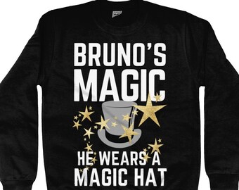 Bruno's Magic Sweatshirt: Ringspun Cotton Polyester Blend