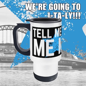 Newcastle Stainless steel travel mug, champions league NUFC