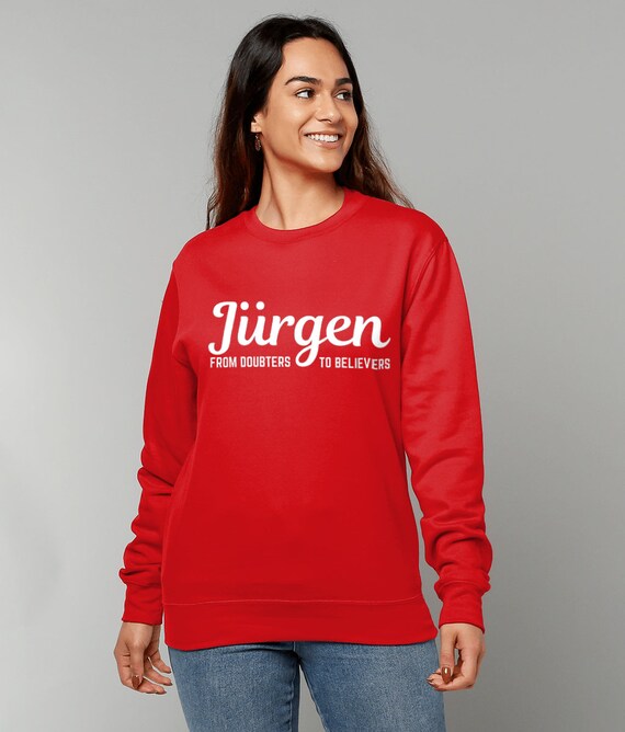 リバプール・クロップ スウェットシャツ、ユニセックス スタイリッシュ