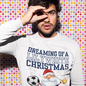 Tottenham Christmas jumper, Unisex stylish fit, Ringspun cotton and polyester