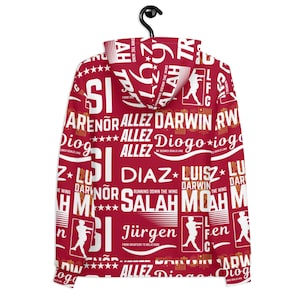 Lila Hoodie, Unisex, All Over Print, Polyester und Baumwolle