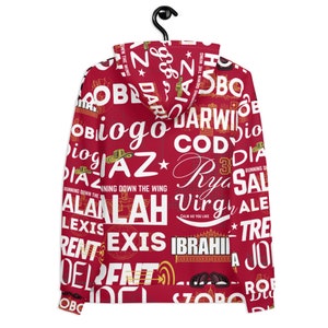 Lila Pullover mit Kapuze, Unisex-Stil, All-Over-Print, Polyester und Elasthan
