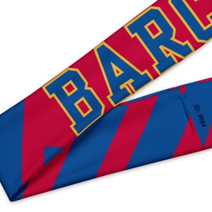 ECHARPE scarf foot football FC Barcelone Forca Barca Super