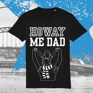 Maglietta Newcastle per papà / Regalo per papà Newcastle / Regalo per papà Newcastle / Regalo per papà Geordie