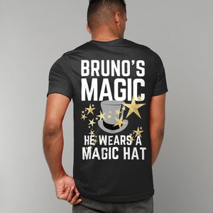 T-shirt Newcastle Bruno Guimaraes, marchio di qualità Bella Canvas, cotone filato ad anelli e poliestere