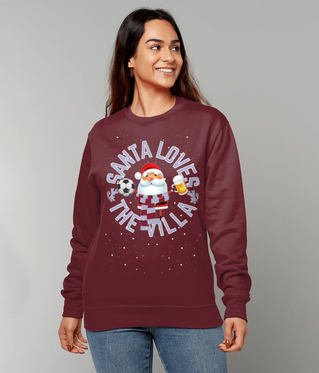 aston villa christmas jumpers
