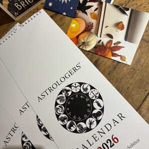 ¡NUEVO CALENDARIO ASTRÓLOGO 2026!