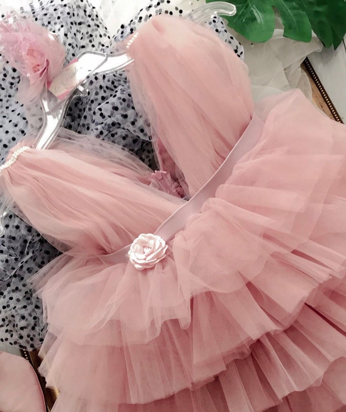 Mother Daughter Matching Blush Tutu Dress Mommy and Me Girls Etsy