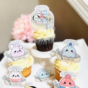 Topper per torta di compleanno commestibili BT21 personalizzati - Decorazioni per cupcake in carta ostia pretagliata per i fan del K-Pop