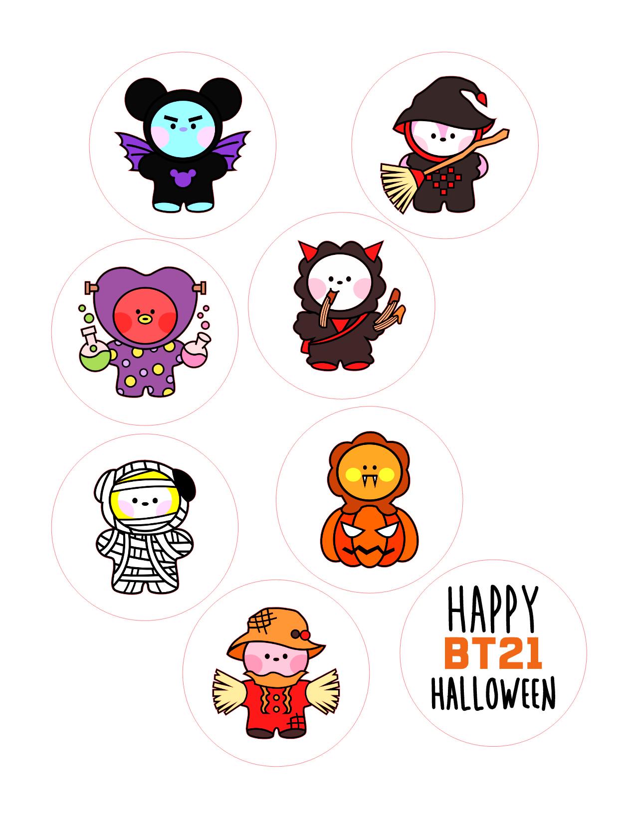 Bts bt21 halloween - Etsy 日本