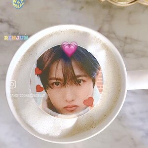 Decorazioni commestibili pretagliate per cupcake a forma di bacio a forma di sogno NCT, decorazioni per bevande, galleggianti per cocktail per fan del Kpop, feste di compleanno, eventi NCTzen