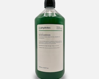Spirulina - 1000 ml levend fytoplankton, levende cultuur, cyanobacteriën