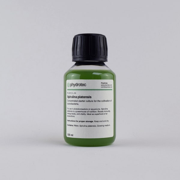 Spirulina - 100ml Phytoplankton, Lebendkultur, Cyanobakterien