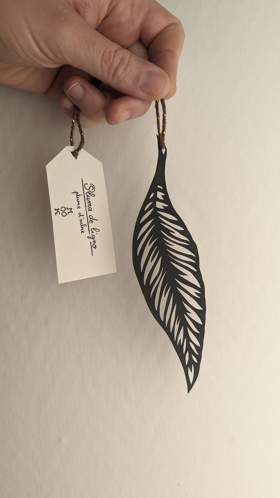 Pen Sheet Paper Cutout Greeting Card Decoration to Hang Etsy