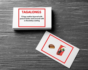 2023 Girl Scout LBB Cookie Flashcards