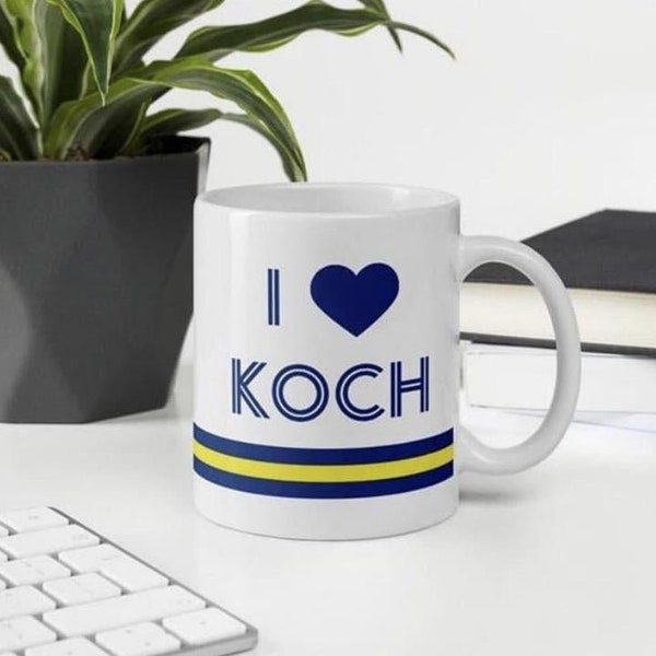 I Love Koch - Leeds United Mug