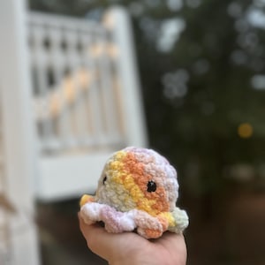 Handmade Crochet Squid!