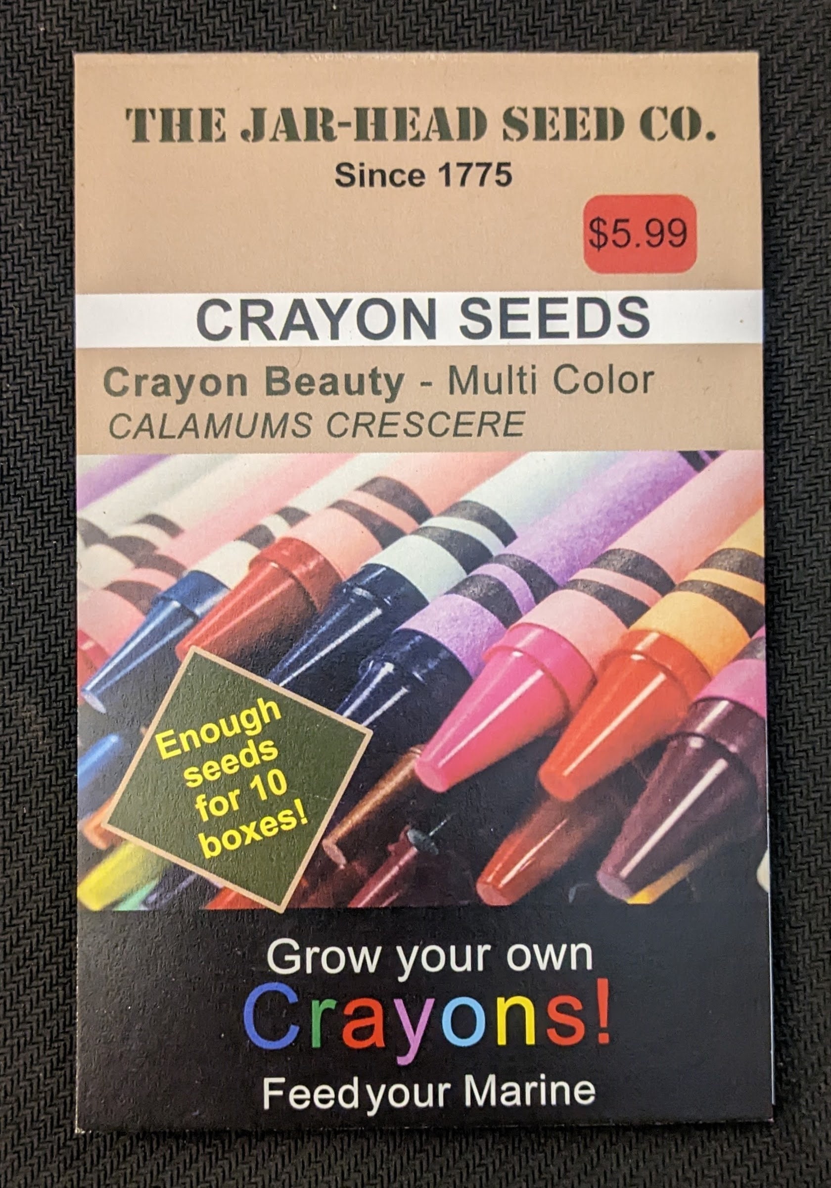 Marine Crayon Seeds 