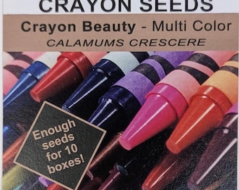 Crayon Seeds for Marines and Marine Veterans - Colorful Humor to Honor Your Service