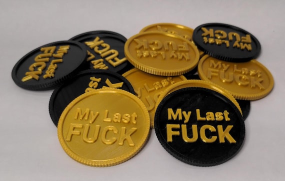 My Last Fuck Challenge Coin