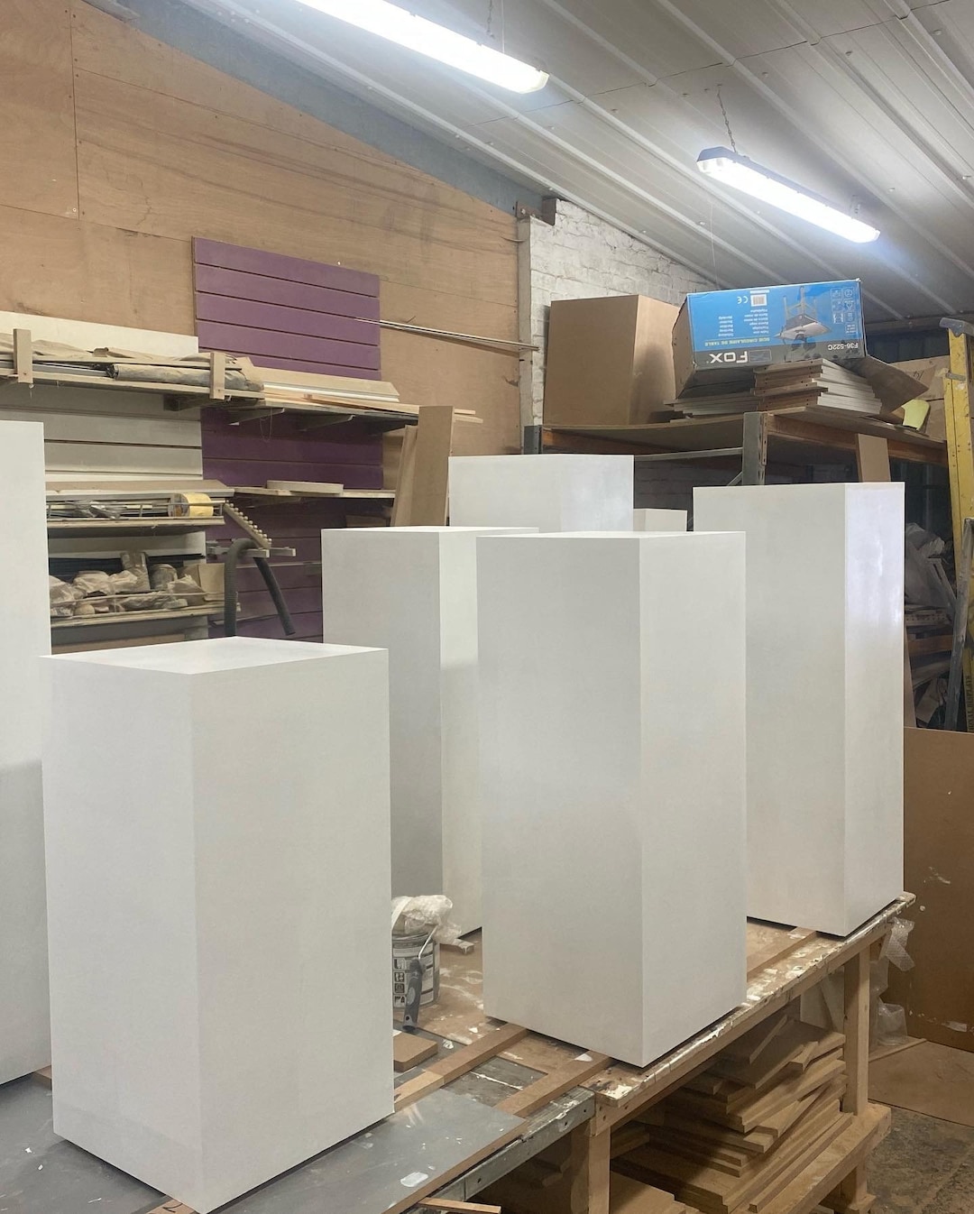 Mdf Plinth / Cube 400x400x375mm High - Etsy UK