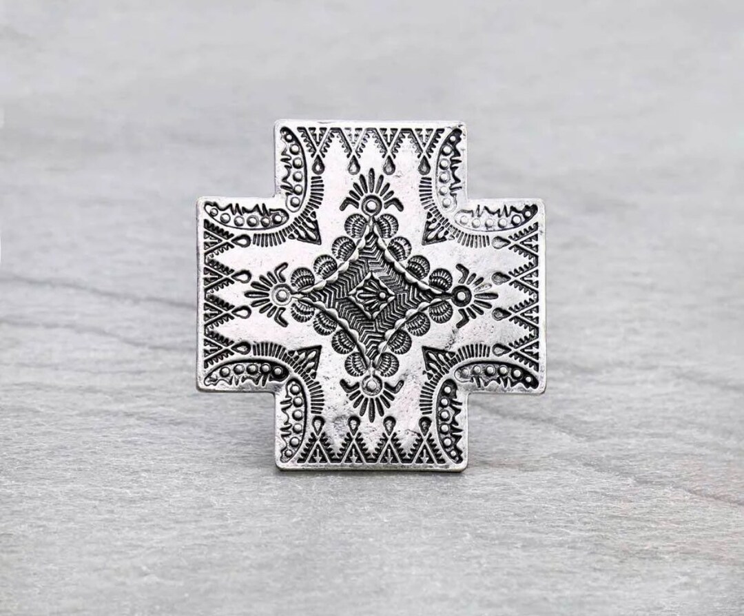 Western Cross Phone Holder & Stand Etsy