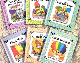 Lot de mini livres du Trésor des trolls