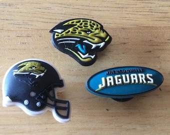 Jacksonville Jaguars NFL - Jibbitz - Authentic Shoe Charm - Rare - for Croc Shoe Holes