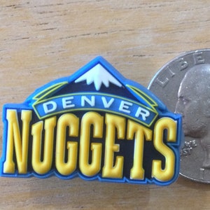 NBA Denver Nuggets - Authentic Jibbitz Shoe Charm - Rare - for Croc Shoe Holes