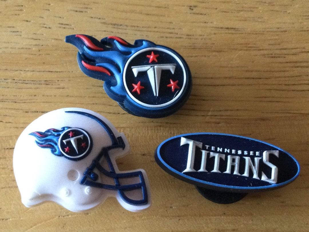 Tennessee Titans NFL Jibbitz Authentic Shoe Charm Rare 