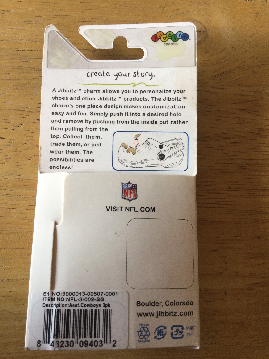 Dallas Cowboys NFL Jibbitz Authentic Shoe Charm Rare Etsy