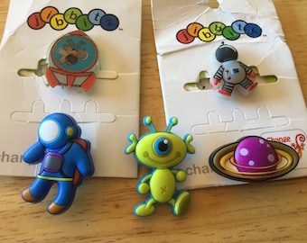 Astronaut Martian Saturn Jibbitz - Authentic Shoe Charm - fits Croc Shoe Holes