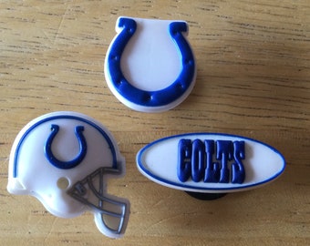 Indianapolis Colts NFL - Jibbitz - Authentic Shoe Charm - Rare - for Croc Shoe Holes