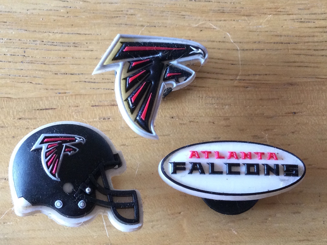 Atlanta Falcons NFL Jibbitz Authentic Shoe Charm Rare for Croc Shoe