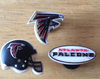 Atlanta Falcons NFL - Jibbitz - Authentic Shoe Charm - Rare - for Croc Shoe Holes