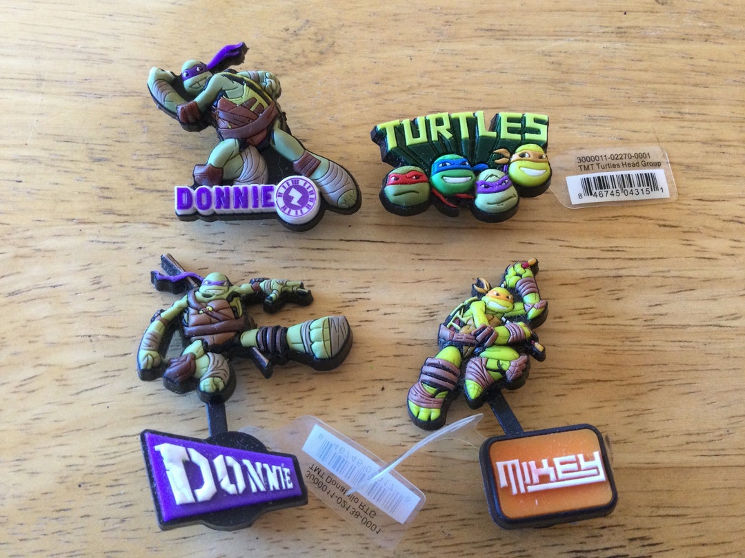 Teenage Mutant Ninja Turtle Spinner Head Group Authentic Jibbitz Shoe