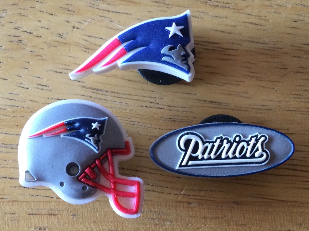 New England Patriots NFL Jibbitz Authentic Shoe Charm Rare for Croc