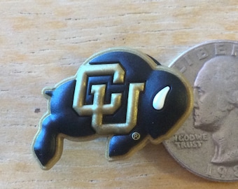 Colorado Buffaloes University - Authentic Jibbitz Shoe Charm - Rare - for Croc Shoe Holes